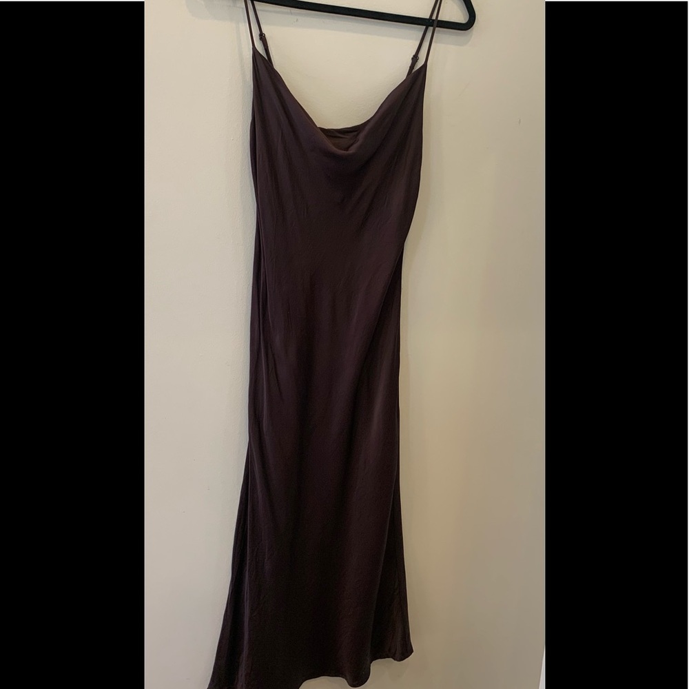 Zara satin slip dress size xs